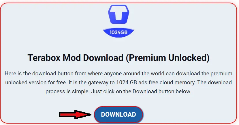 click 'download' button to download apk