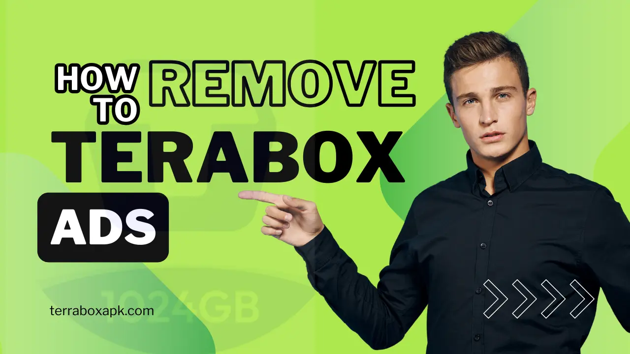 how to remove ads from terabox